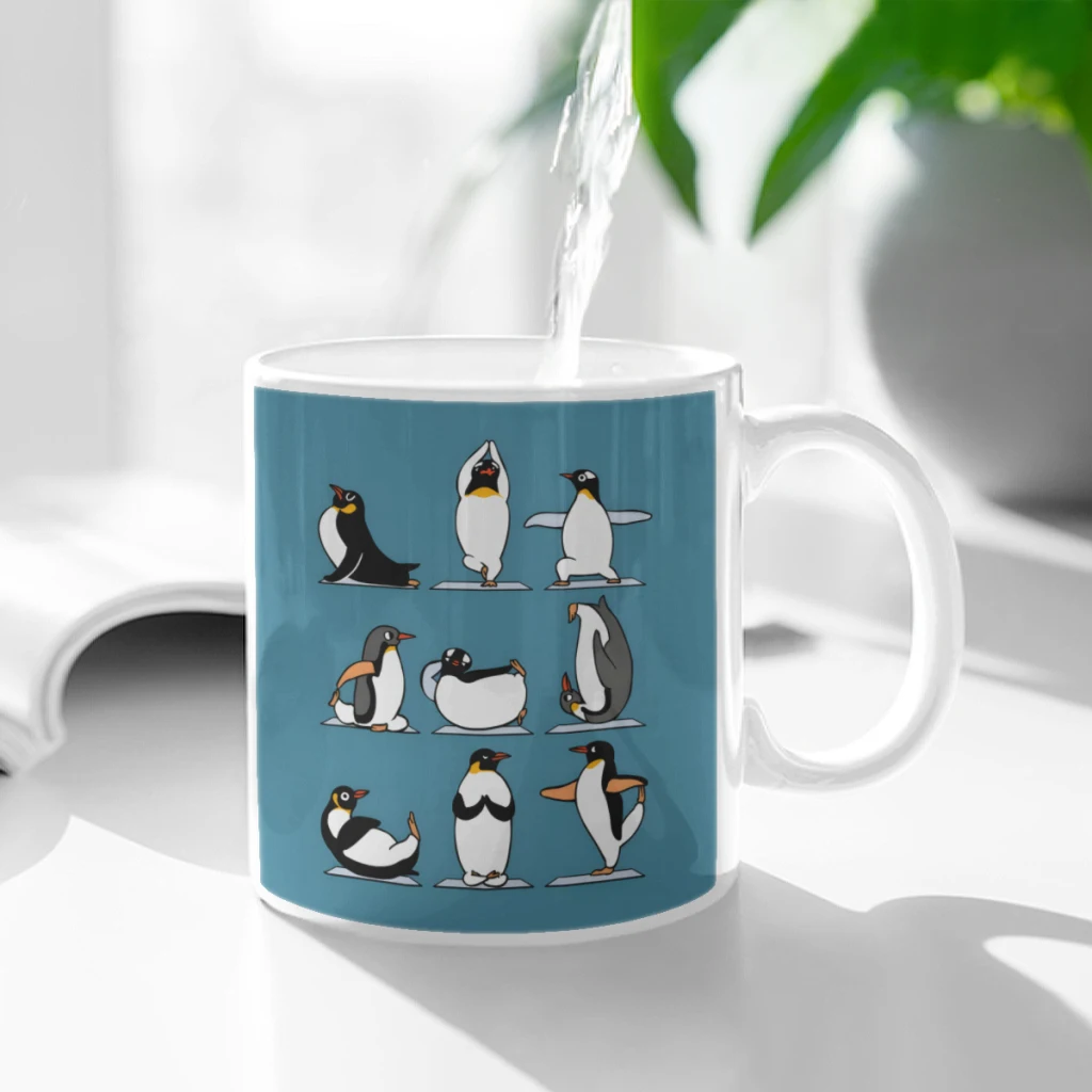 Керамическая чашка Penguin Yoga, кофейная овсянка, чашка для завтрака, кружка для творческой личности
Керамическая чашка Penguin Yoga, кофейная овсянка, чашка для завтрака, кружка для творческой личности