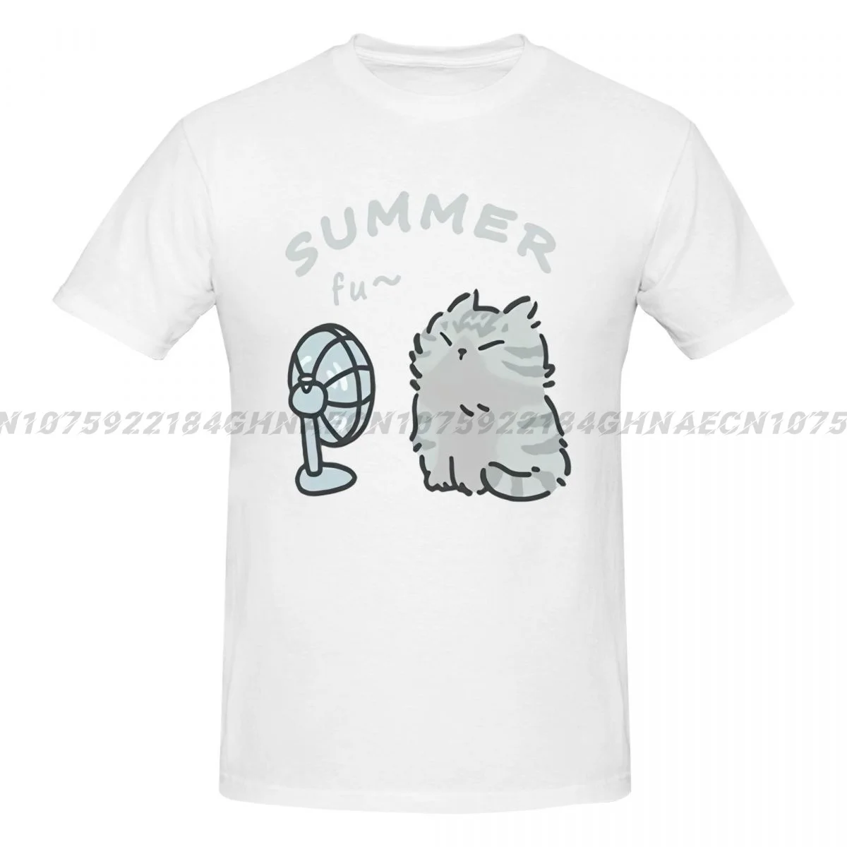 American Street Creative Blow Fan Cat Pure Cotton T-shirt For Men Women Summer Relaxed Short Sleeve Couple Wear Harajuku Top Tee
American Street Creative Blow Fan Cat Pure Cotton T-shirt For Men Women Summer Relaxed Short Sleeve Couple Wear Harajuku Top Tee