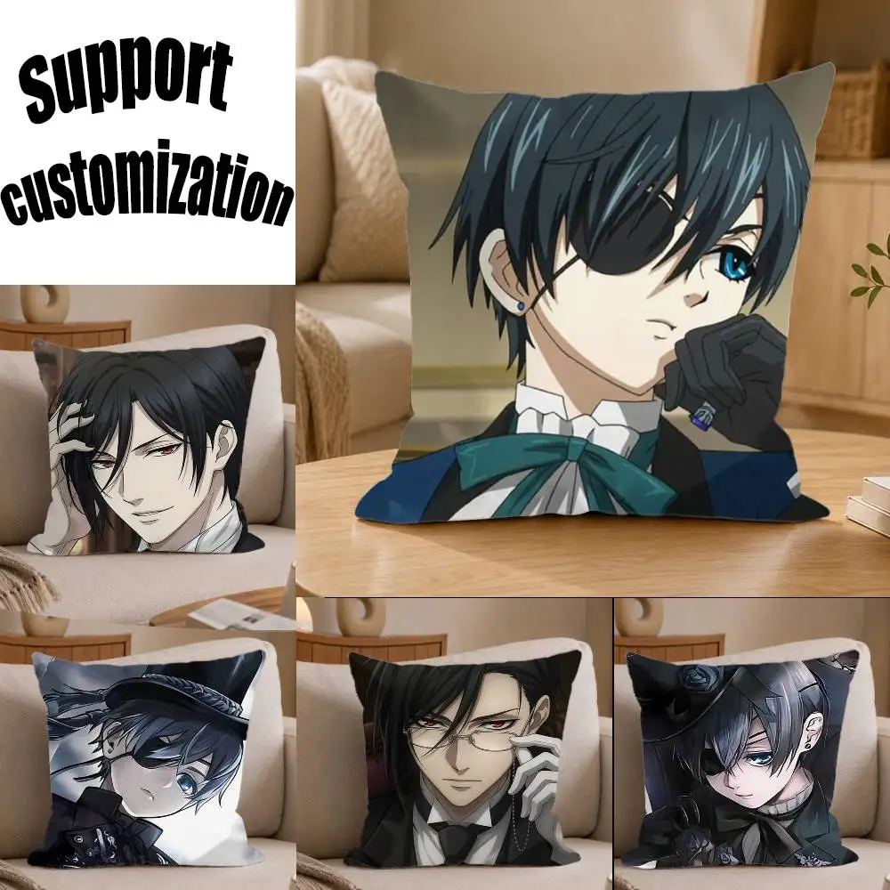 Manga Sebastian Michaelis Black Butler Square Sofa Pillow Cover Solid Color Living Room Home Decor Cushion Case
Manga Sebastian Michaelis Black Butler Square Sofa Pillow Cover Solid Color Living Room Home Decor Cushion Case