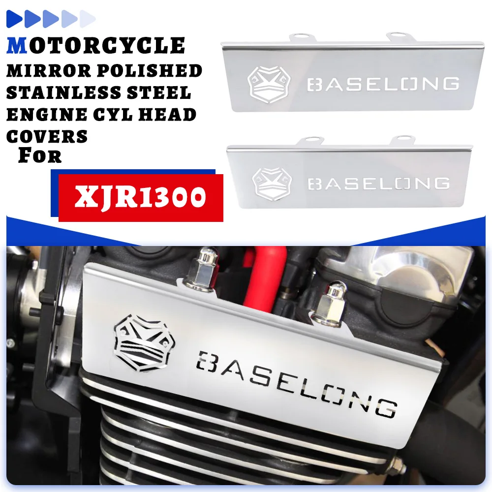 For YAMAHA XJR1200 XJR1300 1995-2014 2013 2012 2011 2009 MIRROR POLISHED STAINLESS STEEL ENGINE CYL HEAD COVERS Moto Accessories
For YAMAHA XJR1200 XJR1300 1995-2014 2013 2012 2011 2009 MIRROR POLISHED STAINLESS STEEL ENGINE CYL HEAD COVERS Moto Accessories