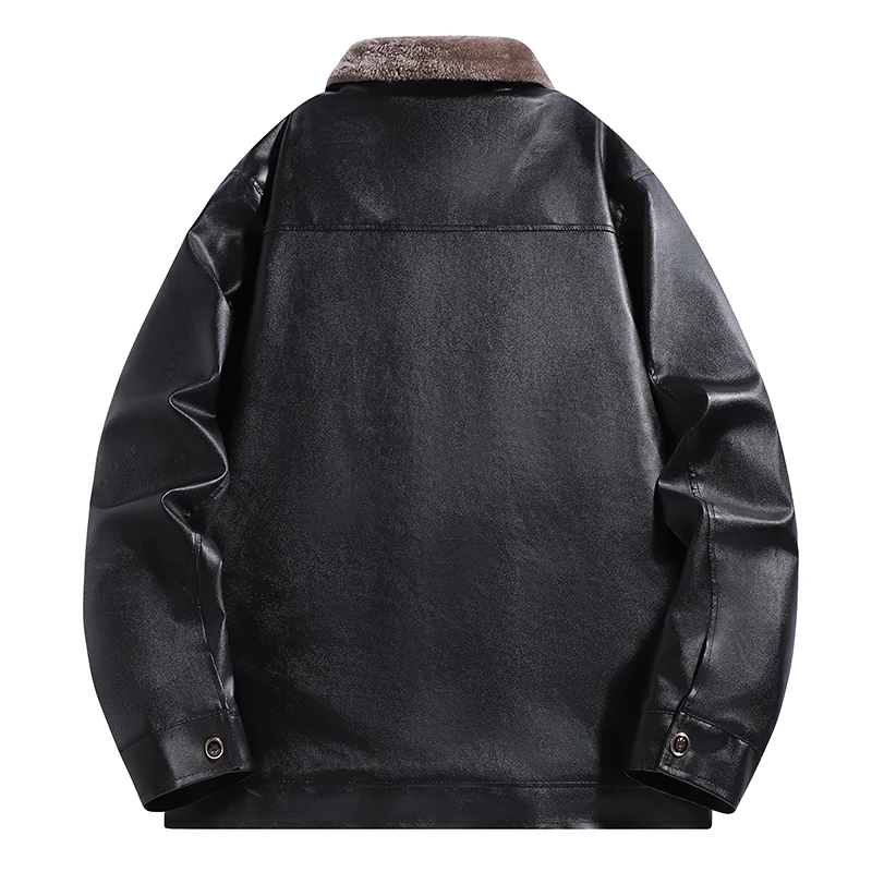 Мужское джатовое пальто на подкладке Thiened Fce, повседневное кожаное пальто с квадратным воротником, модное универсальное осенне-зимнее кожаное пальто Busin Light
Мужское джатовое пальто на подкладке Thiened Fce, повседневное кожаное пальто с квадратным воротником, модное универсальное осенне-зимнее кожаное пальто Busin Light