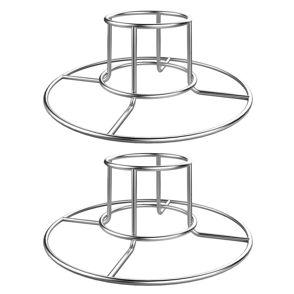 2Pcs Outdoor Beer Stand Stainless Steel Chicken Grill Rack Multipurpose Round Bbq Roasted Chicken Shelf Round Beer Stand
2Pcs Outdoor Beer Stand Stainless Steel Chicken Grill Rack Multipurpose Round Bbq Roasted Chicken Shelf Round Beer Stand