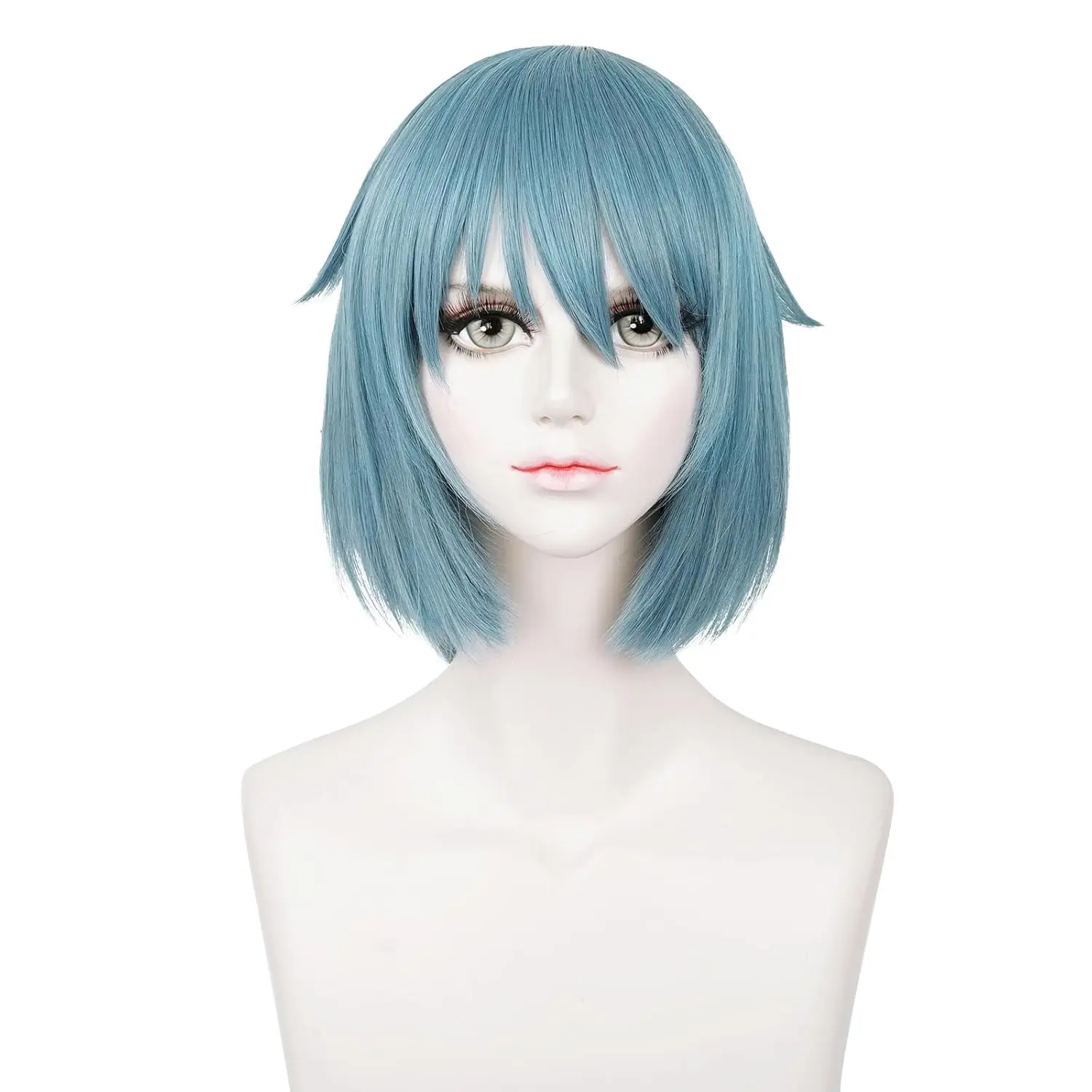 Anime Short Teal Cosplay Wig for Girls Women Fluffy Synthetic Hair for Adults Cosplay Halloween
Anime Short Teal Cosplay Wig for Girls Women Fluffy Synthetic Hair for Adults Cosplay Halloween