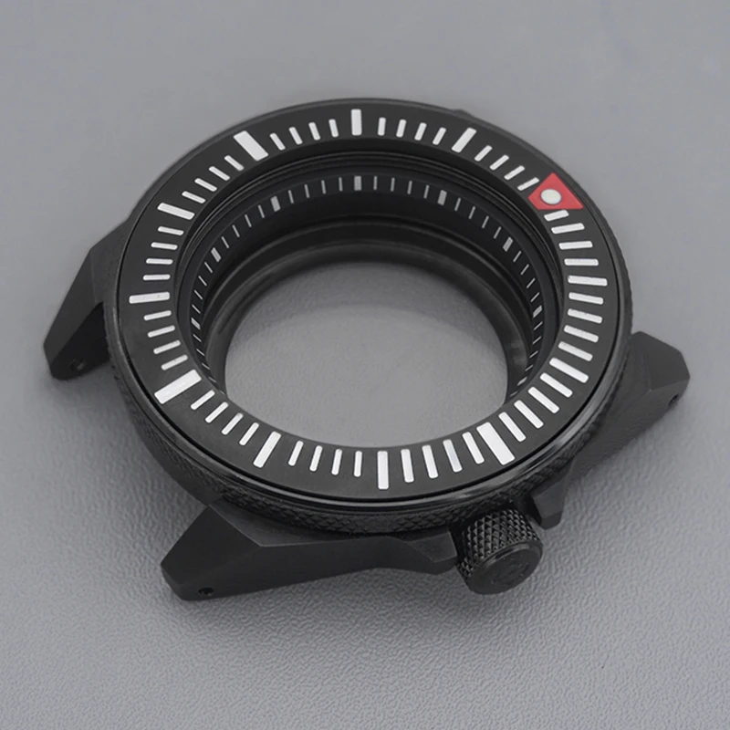 44mm Black Warrior King Watch Case with Sapphire Crystal and Transparent Case Back Compatible with NH35/NH36/4R35/7S26 Movements
44mm Black Warrior King Watch Case with Sapphire Crystal and Transparent Case Back Compatible with NH35/NH36/4R35/7S26 Movements