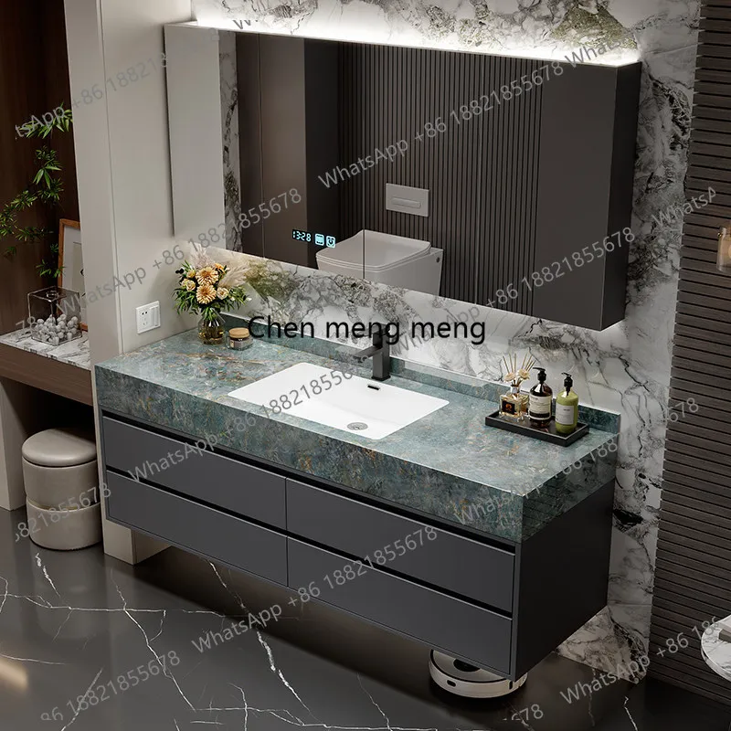 2026 new bathroom cabinet combination rock slab ceramic seamless integrated basin toilet washbasin
2026 new bathroom cabinet combination rock slab ceramic seamless integrated basin toilet washbasin