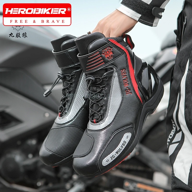 Men Women Motorcycle Riding Boots Outdoor Waterproof Sneakers Shoes Off-road Professional Leisure Protective Riding Boots
Men Women Motorcycle Riding Boots Outdoor Waterproof Sneakers Shoes Off-road Professional Leisure Protective Riding Boots