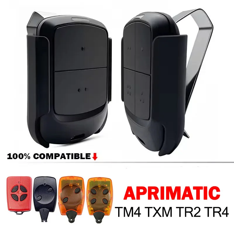 APRIMATIC TR2 TXM TR2 TM4 Garage Door Remote Control 433.92MHz Garage Door Opener
APRIMATIC TR2 TXM TR2 TM4 Garage Door Remote Control 433.92MHz Garage Door Opener