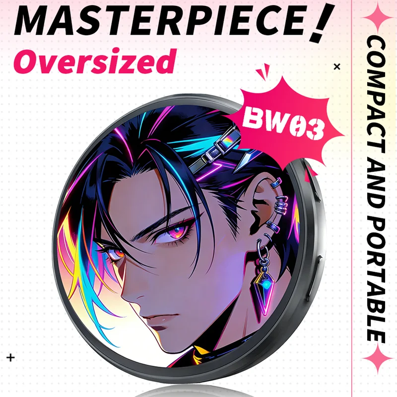 New 1.5 Inch Electronic Micro Badge Dynamic Brooch Double Flash Badge Animation Anime Star Free Exchange Picture Anime Merch
New 1.5 Inch Electronic Micro Badge Dynamic Brooch Double Flash Badge Animation Anime Star Free Exchange Picture Anime Merch