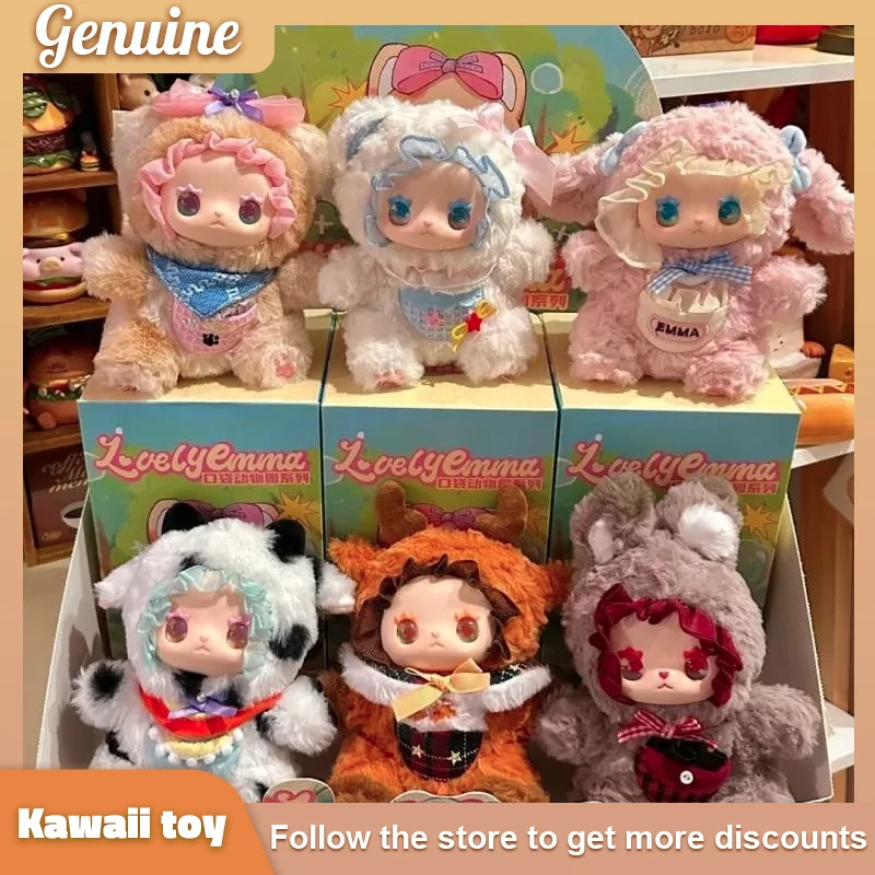 Прекрасная слепая коробка EMMA Pocket Zoo Series - виниловая плюшевая игрушка, милая шарнирная аниме-кукла, фигурка-сюрприз, сумка, подвеска, праздничный подарок
Прекрасная слепая коробка EMMA Pocket Zoo Series - виниловая плюшевая игрушка, милая шарнирная аниме-кукла, фигурка-сюрприз, сумка, подвеска, праздничный подарок