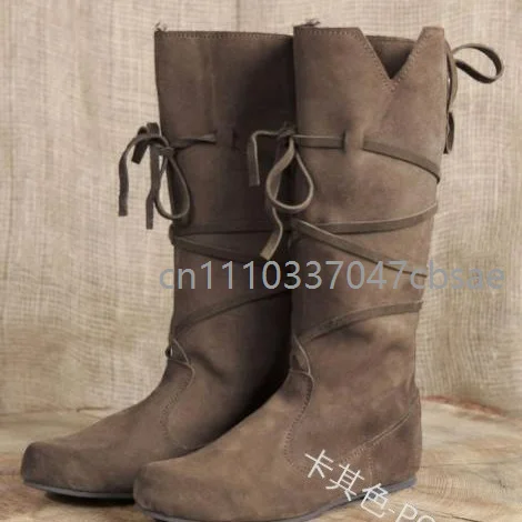 Medieval Retro Nordic Warrior PU Leather Boots Men Women Knight Cosplay Boot Carnival Renaissance Party Fancy Anime Shoes 2026
Medieval Retro Nordic Warrior PU Leather Boots Men Women Knight Cosplay Boot Carnival Renaissance Party Fancy Anime Shoes 2026