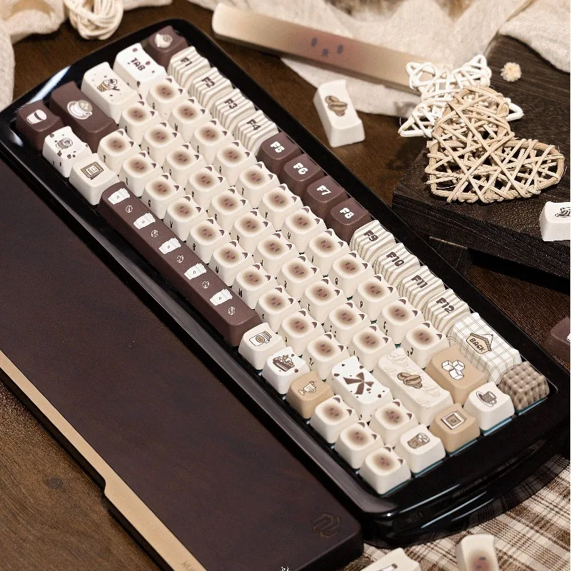 Cat Cafe Keycaps Set Custom PBT Sublimation Cherry/MOA Profile Keyboard Caps Cute Keycap for Mechanical Keyboard Accessories
Cat Cafe Keycaps Set Custom PBT Sublimation Cherry/MOA Profile Keyboard Caps Cute Keycap for Mechanical Keyboard Accessories