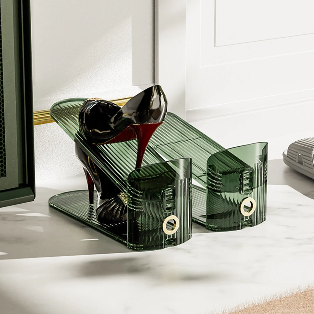 2pcs Adjustable Shoe Rack Space-Saving Slipper Storage Organizer For Living Room Entryway Closet Non-Slip
2pcs Adjustable Shoe Rack Space-Saving Slipper Storage Organizer For Living Room Entryway Closet Non-Slip