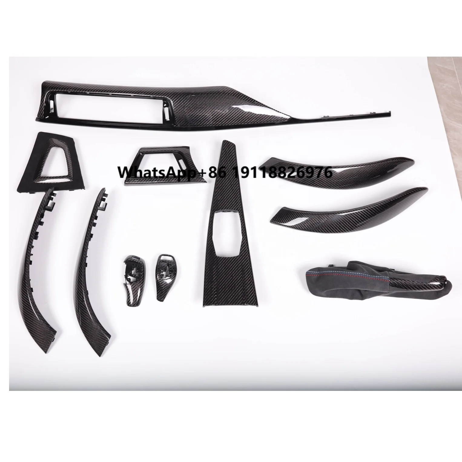 F30 F36 M3 M4 Sports Car Real Carbon Fiber with Gloss Black Trims Dashboard Interior Accessories for F31 F32 F33 F34 F80 F82
F30 F36 M3 M4 Sports Car Real Carbon Fiber with Gloss Black Trims Dashboard Interior Accessories for F31 F32 F33 F34 F80 F82
