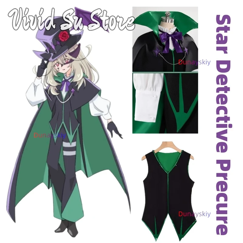 Star Detective Precure! Cure Mystique Cosplay платье Anime Character Full Set Outfit For Comic Con Halloween Party Role Play
Star Detective Precure! Cure Mystique Cosplay платье Anime Character Full Set Outfit For Comic Con Halloween Party Role Play