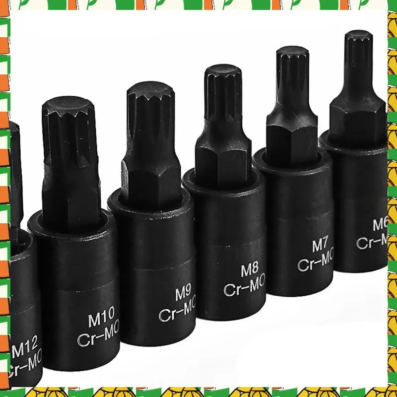 Professional Tool 10PCS 12 Point Socket Wrench Kit Universal 3/8 Square Drive Socket Set M4-M16 Socket Kit
Professional Tool 10PCS 12 Point Socket Wrench Kit Universal 3/8 Square Drive Socket Set M4-M16 Socket Kit