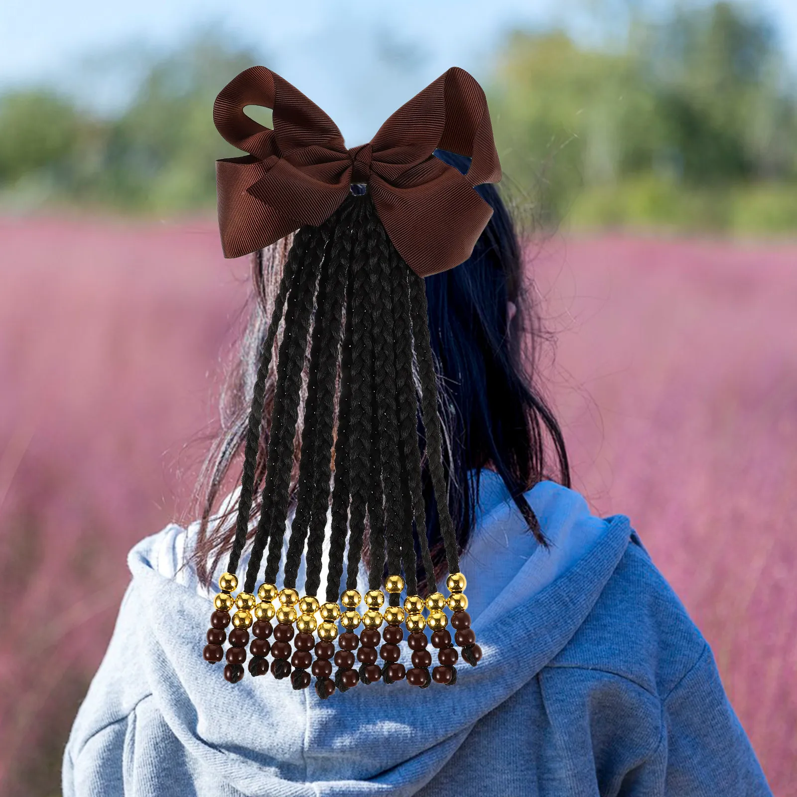 Braid Ponytail Extensions for Girls Kids Hair Accessories Black Braided Lightweight Comfortable Realistic Transformation
Braid Ponytail Extensions for Girls Kids Hair Accessories Black Braided Lightweight Comfortable Realistic Transformation