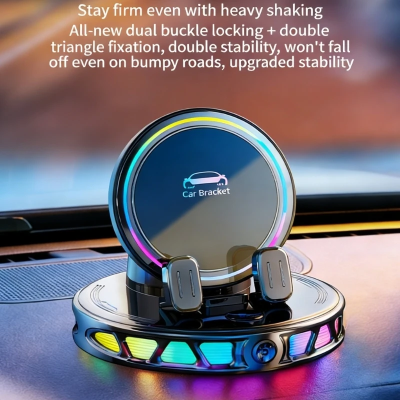 Y4UE 360 Degree Rotating Car Phone Holder Adjustable Cellphone Holder Dashboard Mount
Y4UE 360 Degree Rotating Car Phone Holder Adjustable Cellphone Holder Dashboard Mount