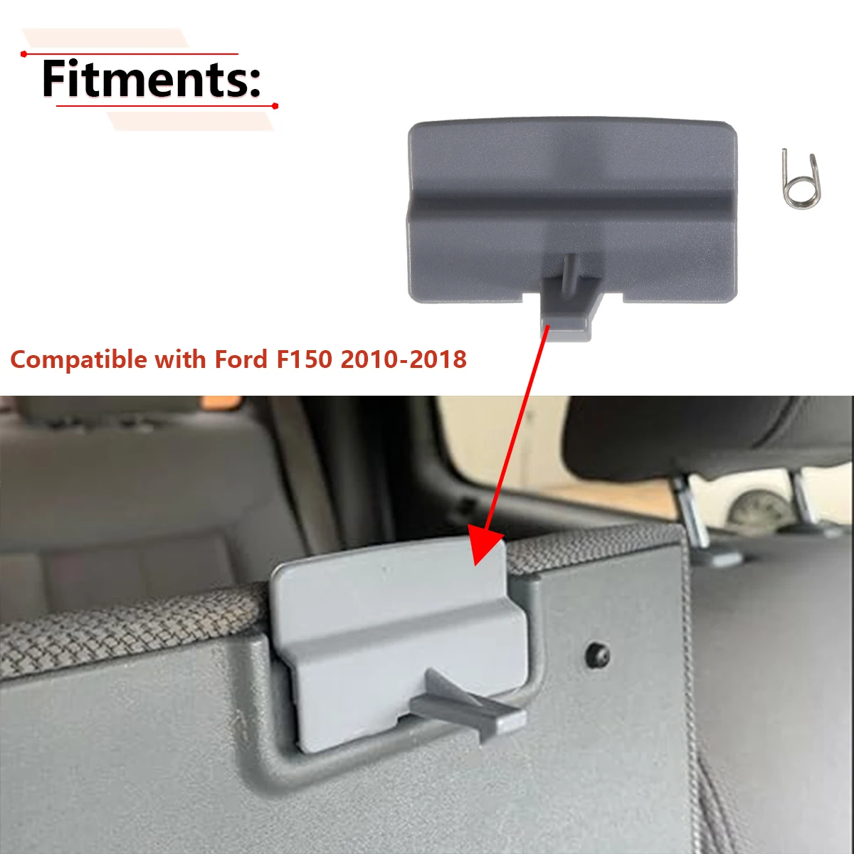 Защелка крышки сиденья центральной консоли BL34-18672A66 для Ford F150 2010-2018 (серый)
Защелка крышки сиденья центральной консоли BL34-18672A66 для Ford F150 2010-2018 (серый)