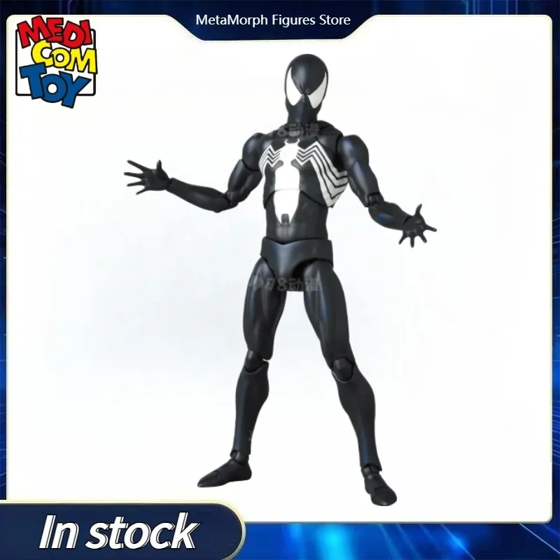 Оригинальная коллекционная фигурка Medicom Toy Marvel MAFEX THE AMAZING SPIDER-MAN BLACK COSTUME №168, модель аниме-персонажа
Оригинальная коллекционная фигурка Medicom Toy Marvel MAFEX THE AMAZING SPIDER-MAN BLACK COSTUME №168, модель аниме-персонажа