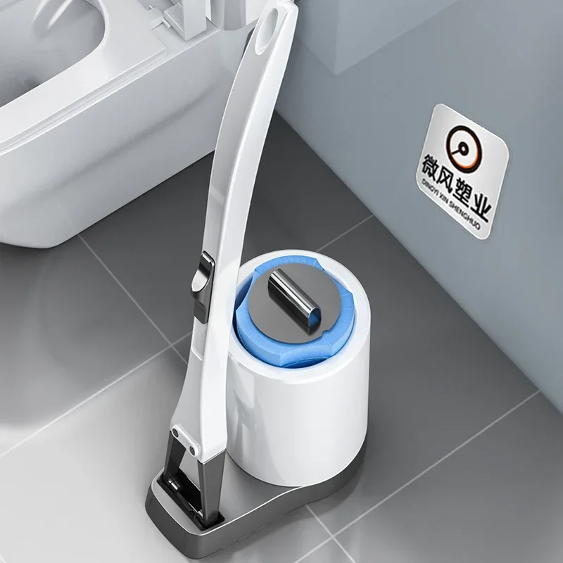 Household simple no dead angle disposable toilet brush set with self cleaning liquid cleaning brush
Household simple no dead angle disposable toilet brush set with self cleaning liquid cleaning brush