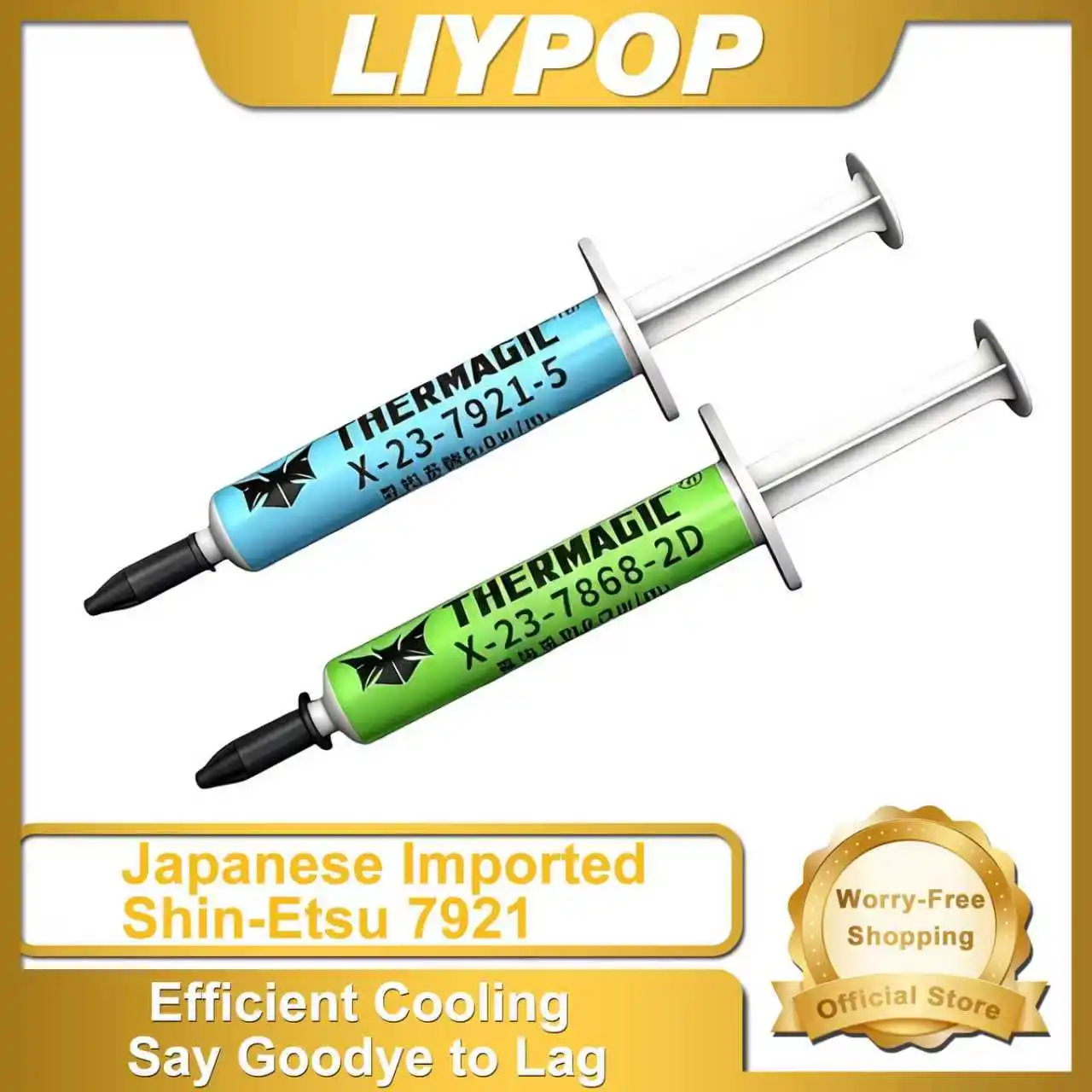 High Quality Japan X-23-7921-5 Thermal Paste CPU GPU Thermal Grease for processor 6.0 W/mK High Thermal Conductivity
High Quality Japan X-23-7921-5 Thermal Paste CPU GPU Thermal Grease for processor 6.0 W/mK High Thermal Conductivity