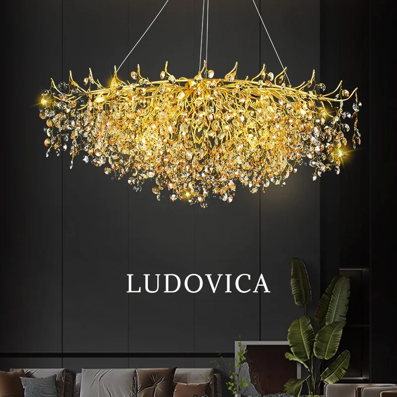 Алюминиевая ветка, подвесной светильник с золотым кристаллом, скандинавский подвесной светильник, светодиодный подвесной роскошный светильник для гостиной, кухни, столовой, люстра
Алюминиевая ветка, подвесной светильник с золотым кристаллом, скандинавский подвесной светильник, светодиодный подвесной роскошный светильник для гостиной, кухни, столовой, люстра