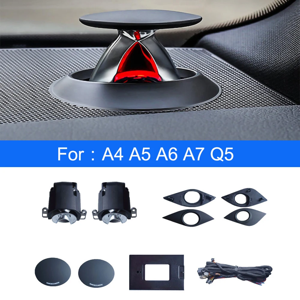Car Dash Electric Tweeter Decoration For Audi A4 A5 A6 A7 Q5 C8 B9 32 Color LED Lifting Tweeter
Car Dash Electric Tweeter Decoration For Audi A4 A5 A6 A7 Q5 C8 B9 32 Color LED Lifting Tweeter