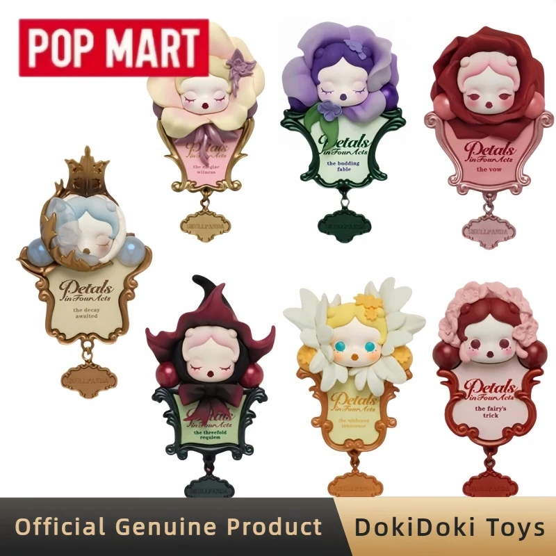 POPMART Skullpanda Petals In Four Acts Series Blind Box Kawaii Fridge Magnet Home Decor Ornament Toys For Adult Collection Gift
POPMART Skullpanda Petals In Four Acts Series Blind Box Kawaii Fridge Magnet Home Decor Ornament Toys For Adult Collection Gift