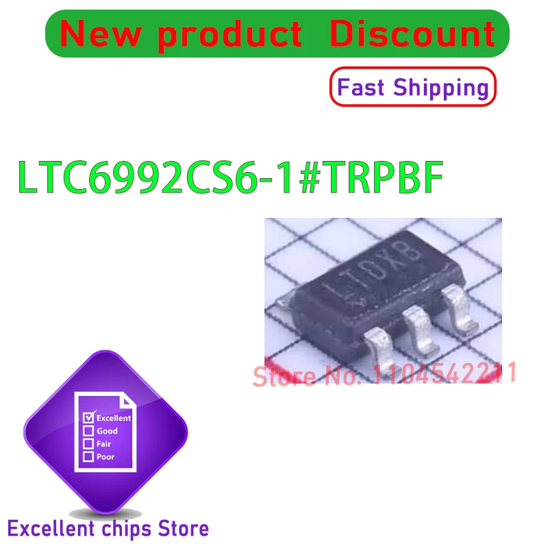 (5-10piece) 100% New LTC6992CS6-1#TRPBF LTC6992CS6-1 LTC6992 LTDXB SOT23-6 Chipset
(5-10piece) 100% New LTC6992CS6-1#TRPBF LTC6992CS6-1 LTC6992 LTDXB SOT23-6 Chipset