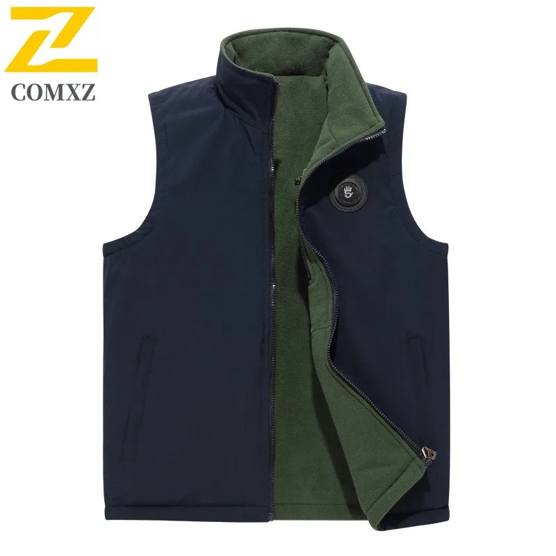 Men Work Vest Sleeveless Padded Warm Winter Outdoor Casual Thickened Cotton Jacket Streetwear Fashion Quilted Layering Outerwear
Men Work Vest Sleeveless Padded Warm Winter Outdoor Casual Thickened Cotton Jacket Streetwear Fashion Quilted Layering Outerwear