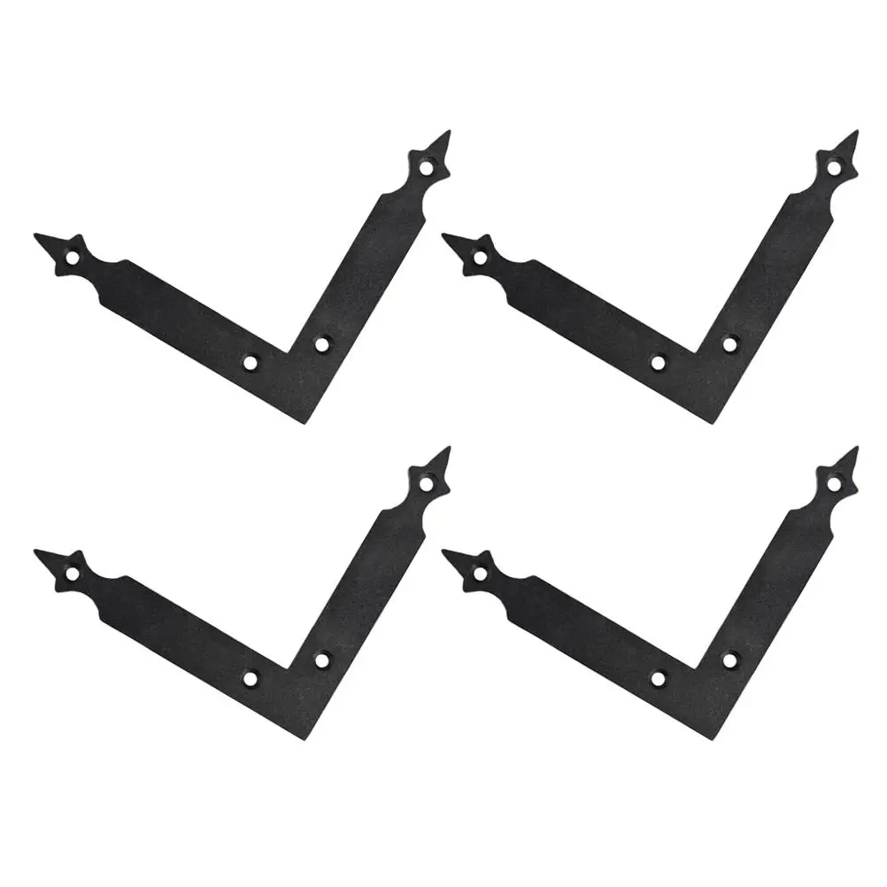 4 Pcs Furniture Hardware Reinforcement Wrought Iron Corner Brackets Shelves Chair Durable Anti Rust Stable Heavy Duty
4 Pcs Furniture Hardware Reinforcement Wrought Iron Corner Brackets Shelves Chair Durable Anti Rust Stable Heavy Duty