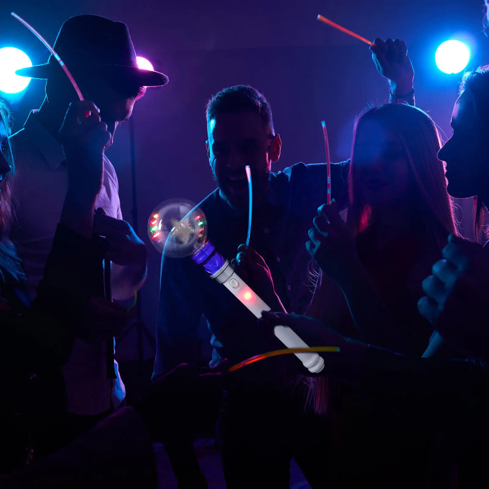1Pcs LED Flashing Stick Glow Wand for Night Clubs Bars Concerts New Year Celebrations Kids Light Up Fun Portable
1Pcs LED Flashing Stick Glow Wand for Night Clubs Bars Concerts New Year Celebrations Kids Light Up Fun Portable