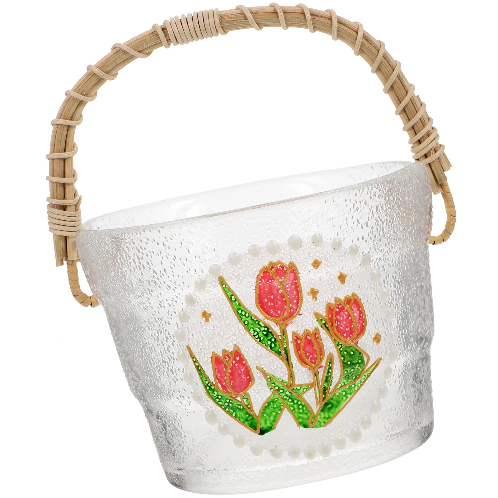 Glass Ice Bucket With Wood Handle Large Capacity Beverage Cooler For Beer Wine Party Bar Use Fruit Bucket Glass
Glass Ice Bucket With Wood Handle Large Capacity Beverage Cooler For Beer Wine Party Bar Use Fruit Bucket Glass