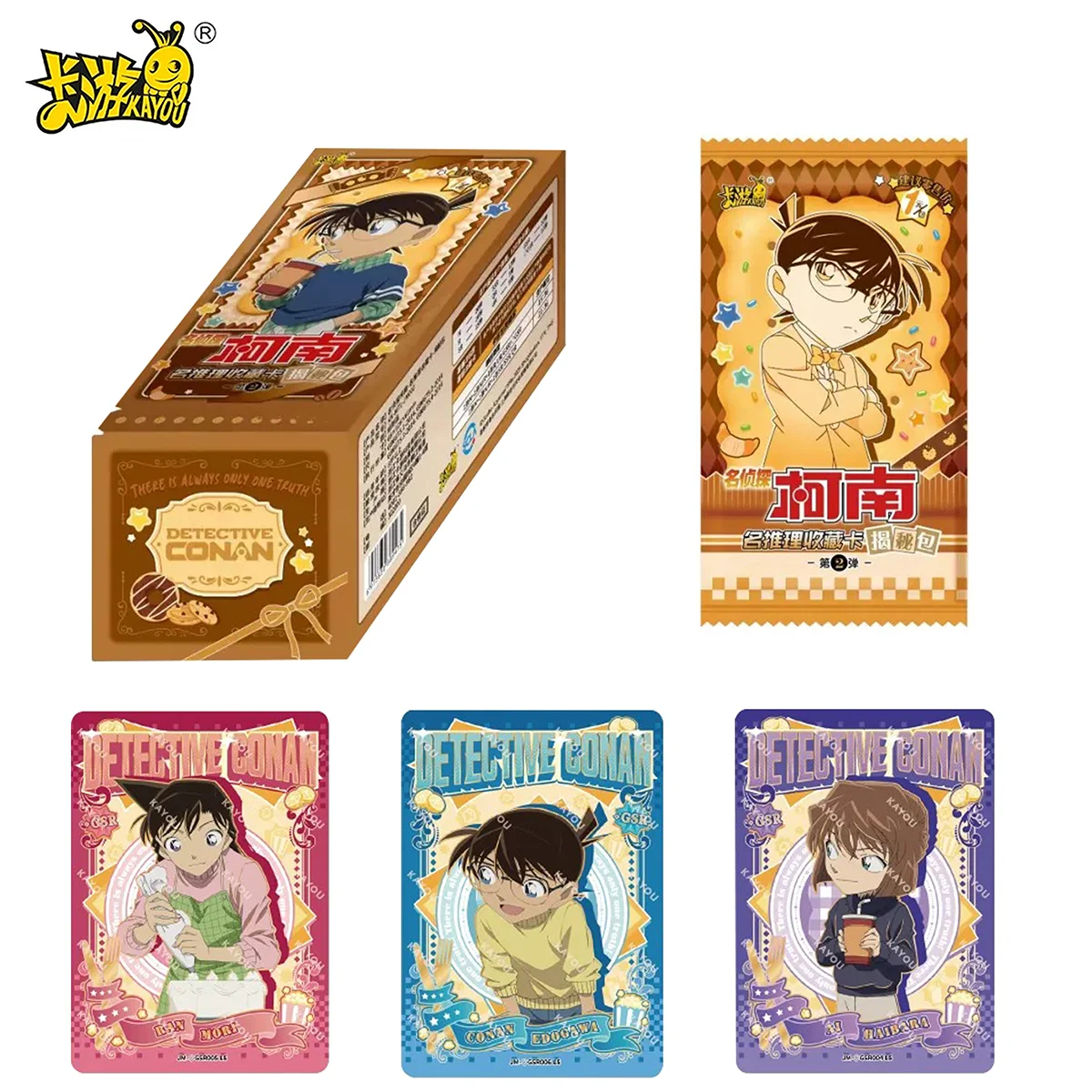 Genuine KAYOU Detective Conan Card masterful reasoning reveal the secret Series Card Classic Anime Collection Card Birthday Toy
Genuine KAYOU Detective Conan Card masterful reasoning reveal the secret Series Card Classic Anime Collection Card Birthday Toy