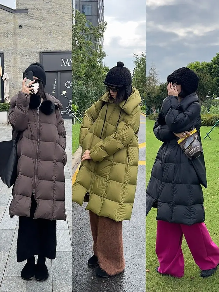 Slimming Du down Jaet Lightweight Faionable Winter Thiened Long Sve Zipper Closure Warmth Anti-Cold Outerwear
Slimming Du down Jaet Lightweight Faionable Winter Thiened Long Sve Zipper Closure Warmth Anti-Cold Outerwear