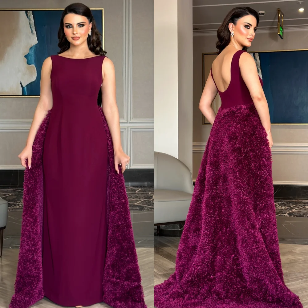 Customized Modern Style Elegant Jersey Pleat Straight Scoop Neck Long Dresses Bespoke Occasion Dresses High Quality Matching
Customized Modern Style Elegant Jersey Pleat Straight Scoop Neck Long Dresses Bespoke Occasion Dresses High Quality Matching