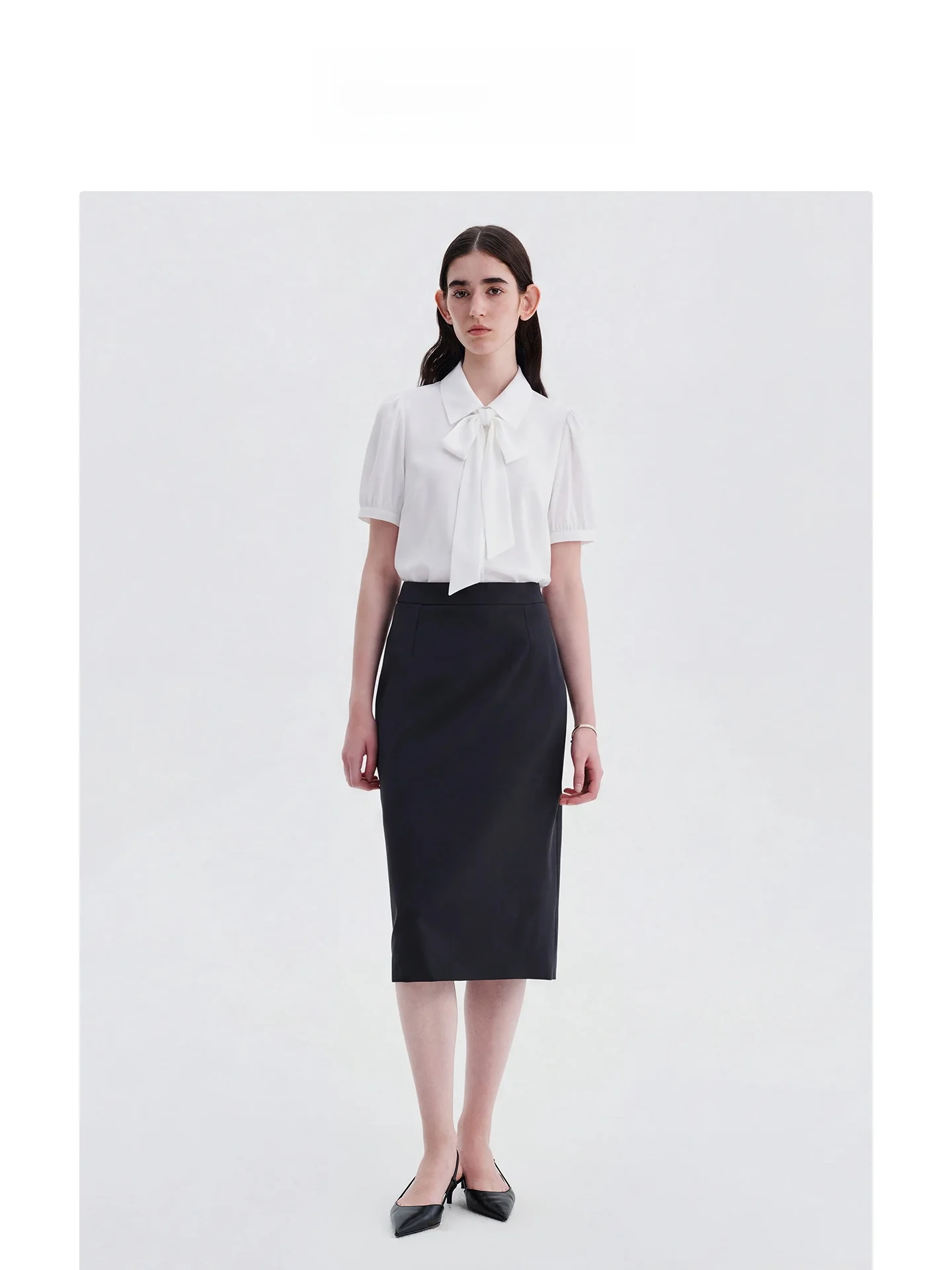 White Shirt for Women Detachable Sash Knot Commute Workwear Teacher Formal Outfit LELENTH Brand Long Sleeve
White Shirt for Women Detachable Sash Knot Commute Workwear Teacher Formal Outfit LELENTH Brand Long Sleeve