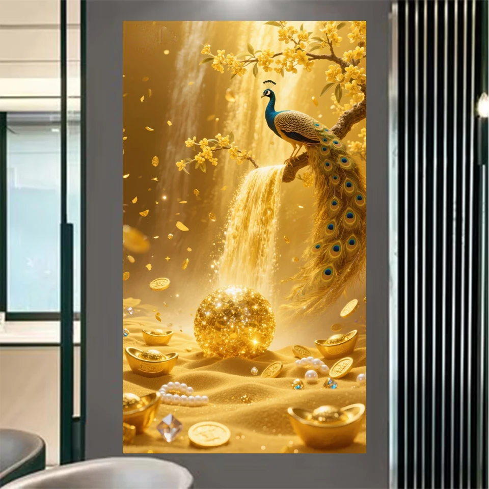 5D DIY Golden Peacock Diamond Painting Wall Decor New Arrivals 2025 Handmade Gift Diamond Mosaic Art Decorative Paintings
5D DIY Golden Peacock Diamond Painting Wall Decor New Arrivals 2025 Handmade Gift Diamond Mosaic Art Decorative Paintings