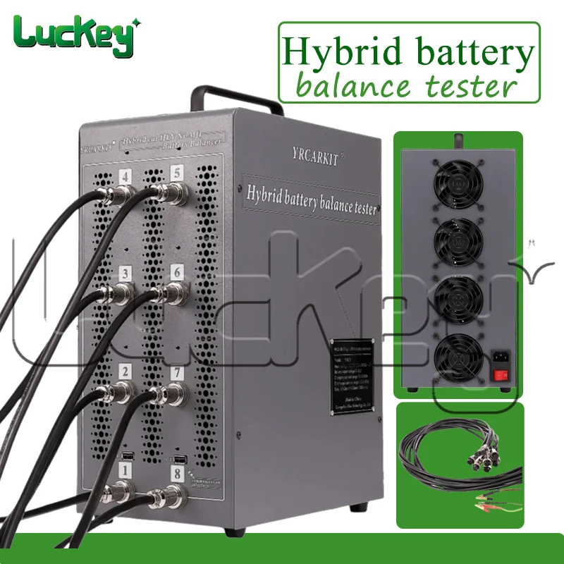 Luckey HEV NiMH Battery Balancer Tester Tool for Toyota for VW for Honda Hybrid Car Charge Discharge Temperature Probe Device
Luckey HEV NiMH Battery Balancer Tester Tool for Toyota for VW for Honda Hybrid Car Charge Discharge Temperature Probe Device
