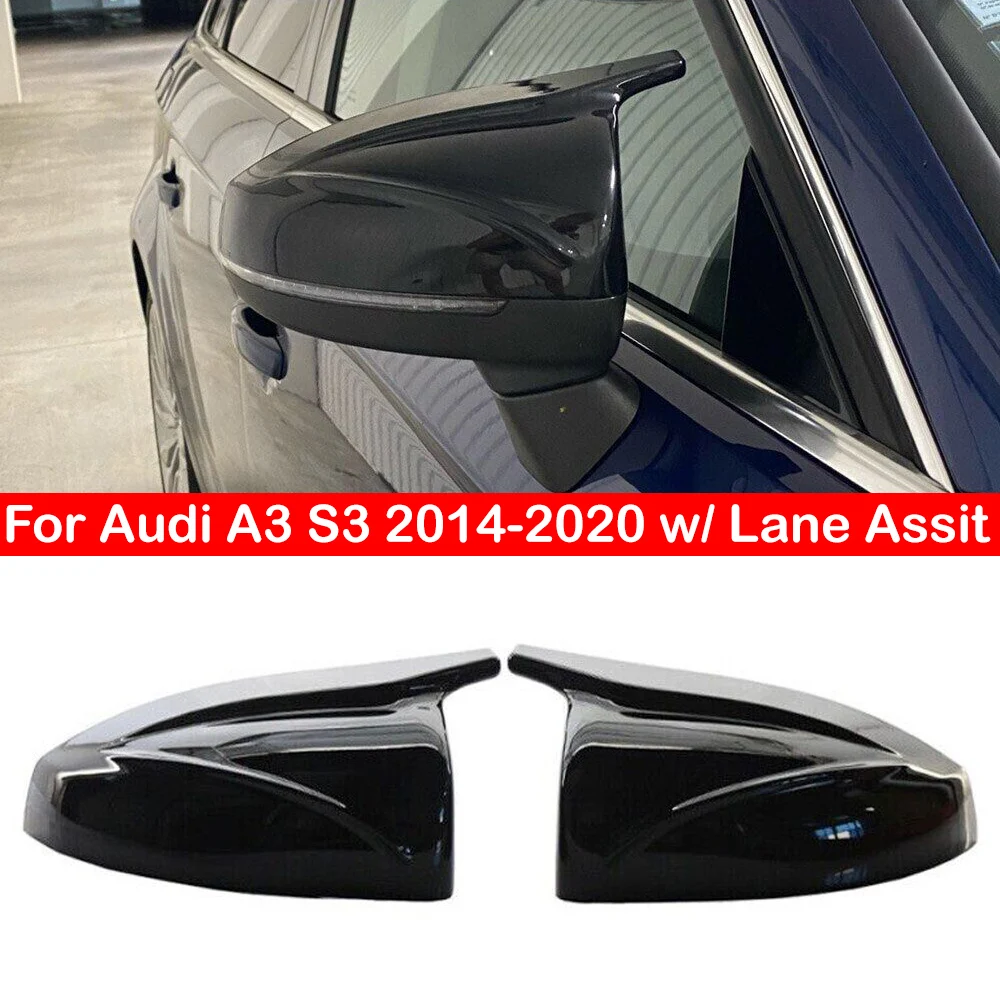 For Audi A3 S3 2014-2020 Car Replacement Rearview Side Mirror Cover Wing Cap Exterior Door Rear View Case Trim Carbon Fiber Look
For Audi A3 S3 2014-2020 Car Replacement Rearview Side Mirror Cover Wing Cap Exterior Door Rear View Case Trim Carbon Fiber Look