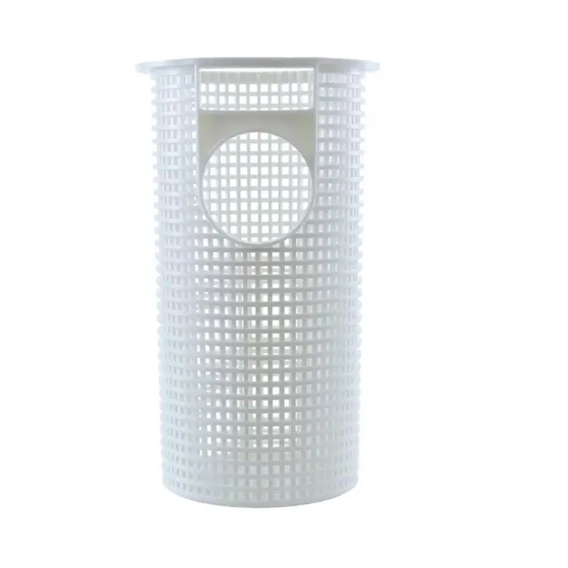 ABS Pool Pump Filter Basket White 14cm X 24.5cm Simple Install for Residential Pool Water Cleaning
ABS Pool Pump Filter Basket White 14cm X 24.5cm Simple Install for Residential Pool Water Cleaning
