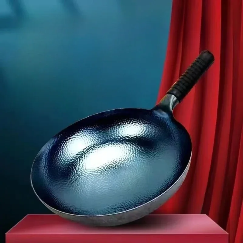 High-Grade Handmade Iron Pan Without Coating Health Wok Non-Stick Pan Gas Stove Induction Cooker General Zhangqiu Iron Wok 36CM
High-Grade Handmade Iron Pan Without Coating Health Wok Non-Stick Pan Gas Stove Induction Cooker General Zhangqiu Iron Wok 36CM