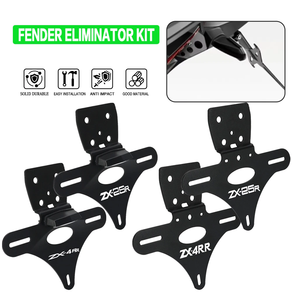 2025 24 ZX-4R ZX-25R Hidden License Plate Holder For KAWASAKI ZX4R ZX4RR ZX25R Motorcycle Tail Tidy Fender Eliminator LED Light
2025 24 ZX-4R ZX-25R Hidden License Plate Holder For KAWASAKI ZX4R ZX4RR ZX25R Motorcycle Tail Tidy Fender Eliminator LED Light