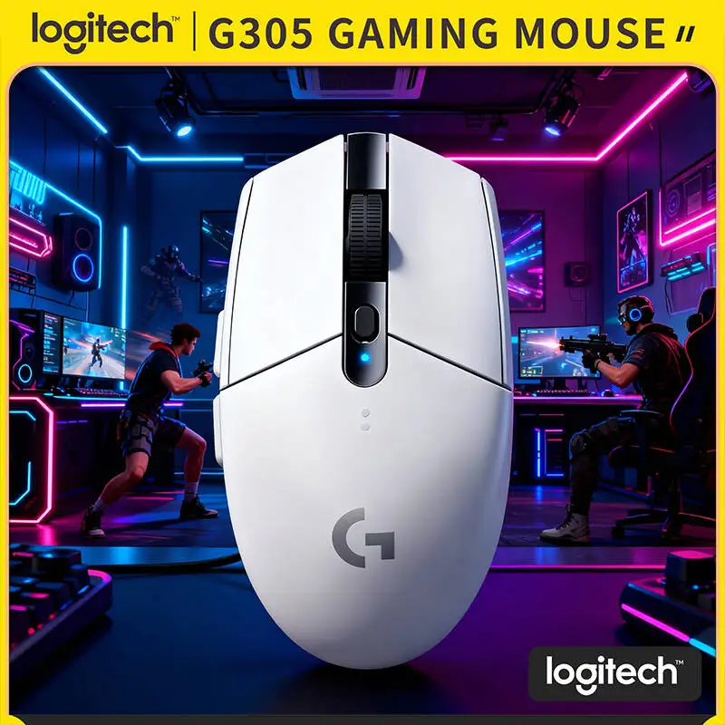 Беспроводная игровая мышь Logitech G305, сенсор HERO 12000 DPI, 6 кнопок, 250 часов автономной работы, 99 г, LIGHTSPEED 1 мс, для ПК и Mac
Беспроводная игровая мышь Logitech G305, сенсор HERO 12000 DPI, 6 кнопок, 250 часов автономной работы, 99 г, LIGHTSPEED 1 мс, для ПК и Mac