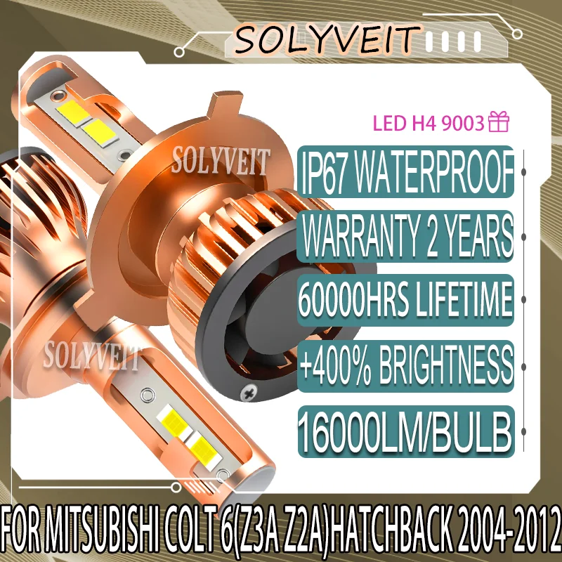 Улучшенная видимость ночного вождения, лампа дальнего и ближнего света для MITSUBISHI COLT 6 (Z3A Z2A) Hatchback 2004 2005 2006 2007-2012
Улучшенная видимость ночного вождения, лампа дальнего и ближнего света для MITSUBISHI COLT 6 (Z3A Z2A) Hatchback 2004 2005 2006 2007-2012
