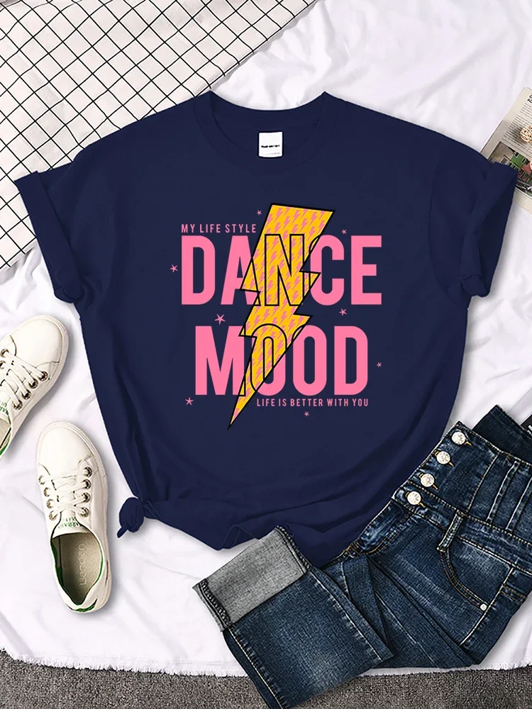 My Life Style Dance Mood T-Shirts Original Individual Tee Top Round Neck Essential Tee Top Short Sleeve Hip Hop Tee Shirt
My Life Style Dance Mood T-Shirts Original Individual Tee Top Round Neck Essential Tee Top Short Sleeve Hip Hop Tee Shirt