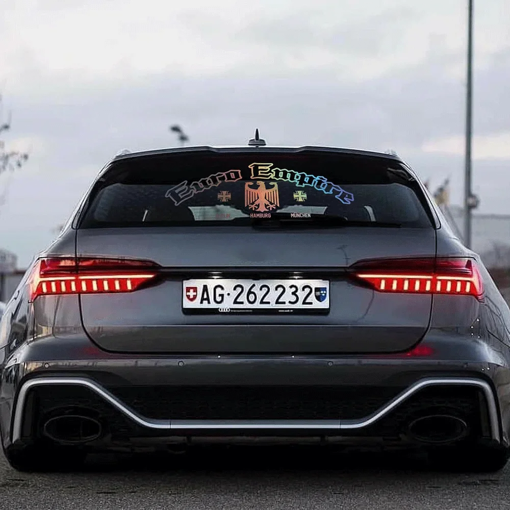 Text Euro Empire for Car Sticker Windshield Banner Rear Window Decoration External Accessories Waterproof Pvc Vinyl Decals
Text Euro Empire for Car Sticker Windshield Banner Rear Window Decoration External Accessories Waterproof Pvc Vinyl Decals