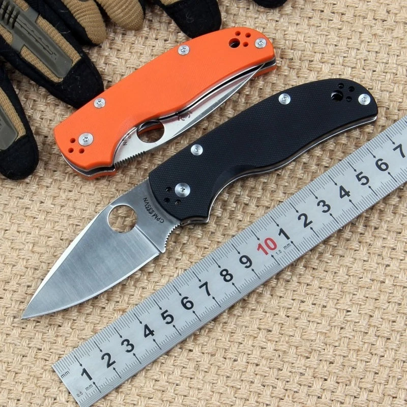 C41-G10 Handle Outdoor Folding Knife CPM S35VN Survival High Hardness Sharp Portable EDC Knife
C41-G10 Handle Outdoor Folding Knife CPM S35VN Survival High Hardness Sharp Portable EDC Knife