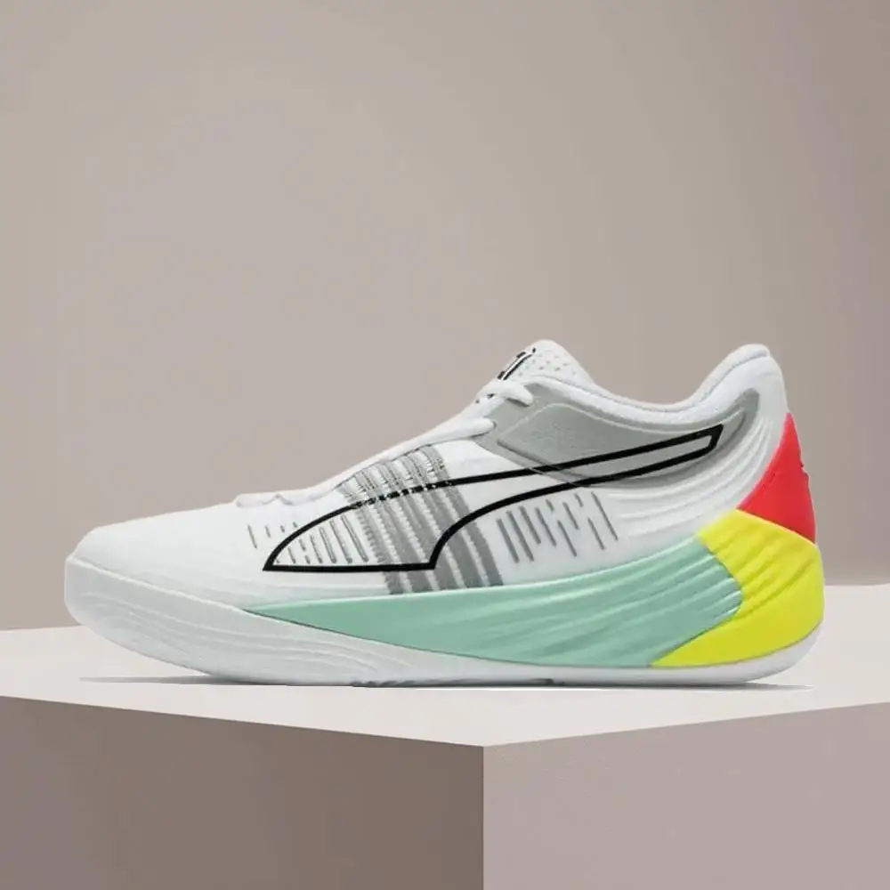 Puma Fusion Nitro: Comfortable, cushioned basketball shoes—classic, slip-resistant, stylish, versatile, and durable. 195587-02
Puma Fusion Nitro: Comfortable, cushioned basketball shoes—classic, slip-resistant, stylish, versatile, and durable. 195587-02