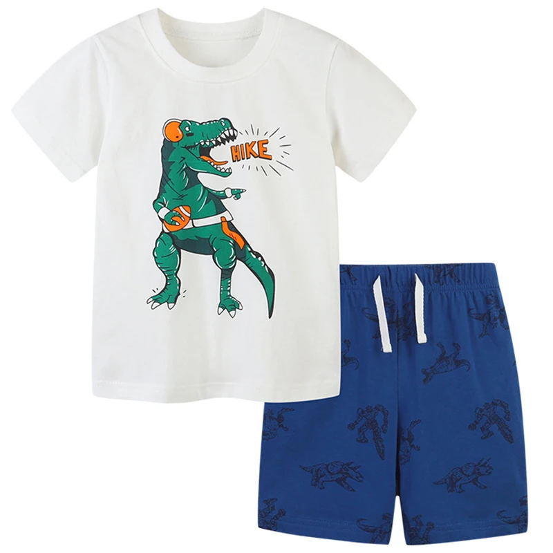 2Piece Summer Baby Boys Luxury Clothes Casual Fashion Cartoon Short Sleeve Cotton Tops+Shorts Boutique Kid Clothing Set BC2420
2Piece Summer Baby Boys Luxury Clothes Casual Fashion Cartoon Short Sleeve Cotton Tops+Shorts Boutique Kid Clothing Set BC2420